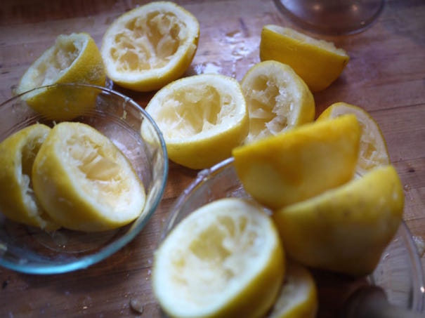 Lemon curd - Squeezed